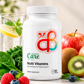 Мултивитамини Alpha-Beta CARE сред плодове и зелени храни